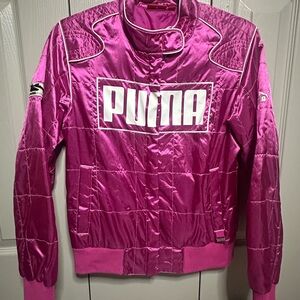 Y2K Women's Pink Puma Motorsport Jacket